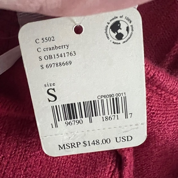 Free People - NWT Small World Mini Long Sleeve Sweater Dress Sz S - Picture 7 of 10